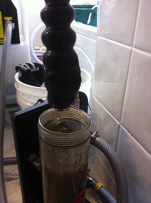 Radiator Sludge Collected on CombiMag