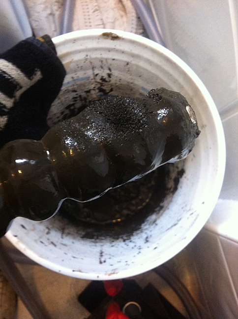 Sludge Collected on CombiMag